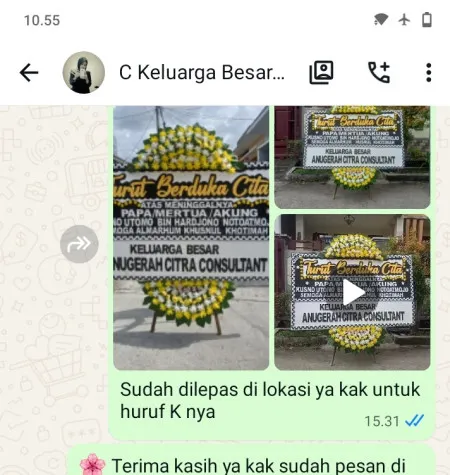 Pengiriman Papan Bunga Duka Cisarua