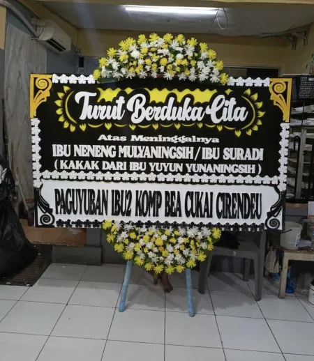 Papan Bunga Duka Cisarua