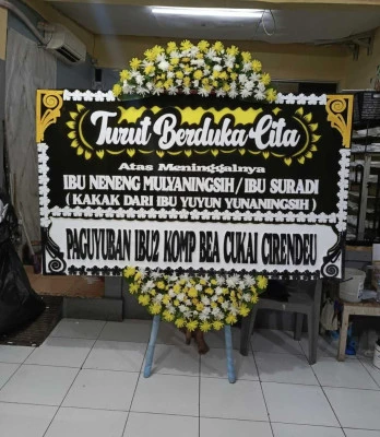 Papan Bunga di Cisarua